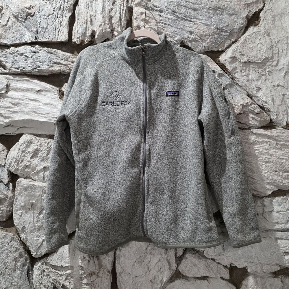 Patagonia Better Sweater 1/4 Zip Pullover Mens 2XL Gray Fleece 25523 Caredesk